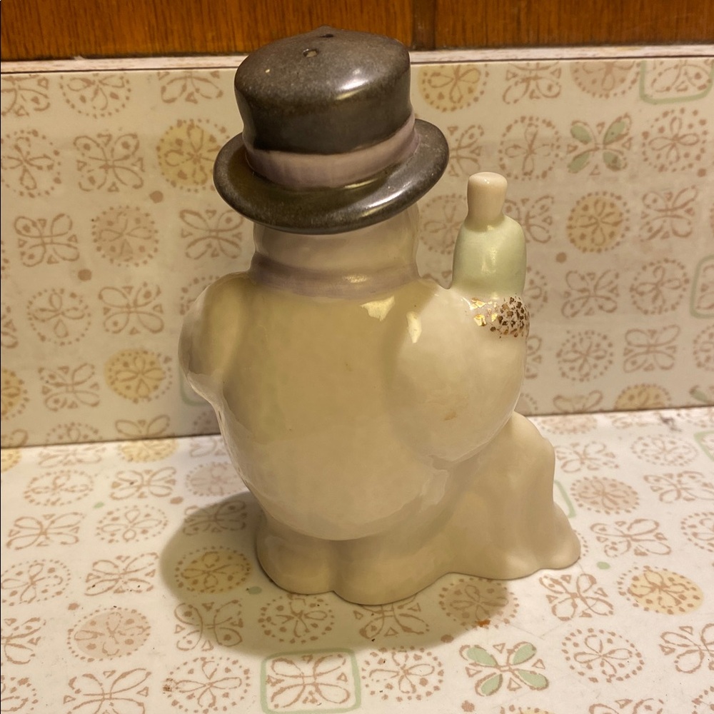 Lenox Salt and Pepper Shakers Snowmen Vintage - Picture 5 of 9